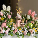 Arranjo temático Páscoa para decoração - 40 x 20 x 17